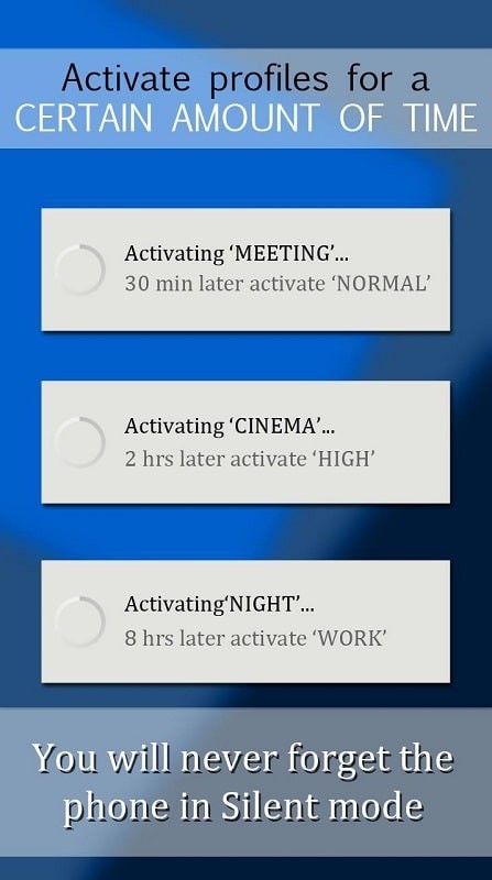 Sound Profile APK - screenshot 2