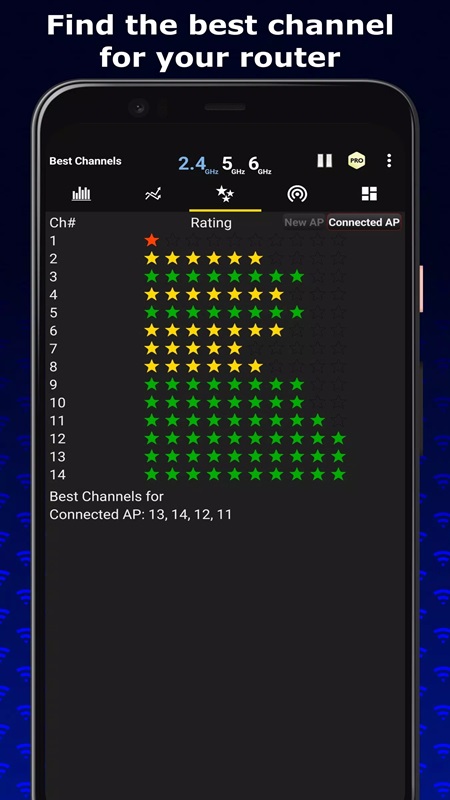 WiFi Analyzer APK - screenshot 1