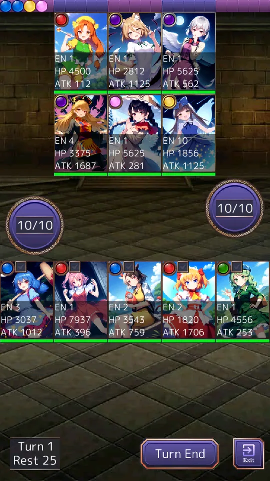 Touhou Card Raid JP - screenshot 2