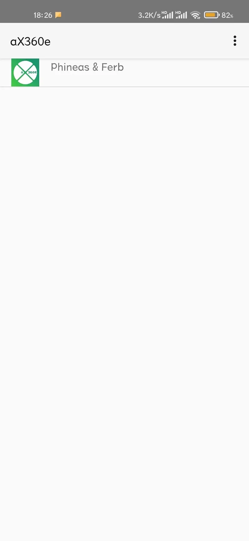 aX360e - screenshot 1