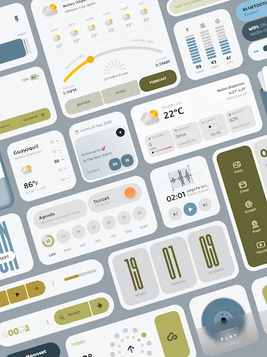 Aether Widgets KWGT - screenshot 2