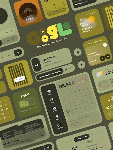 Aether Widgets KWGT - screenshot 4