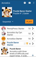 Acrostics Crossword Puzzles - screenshot 2