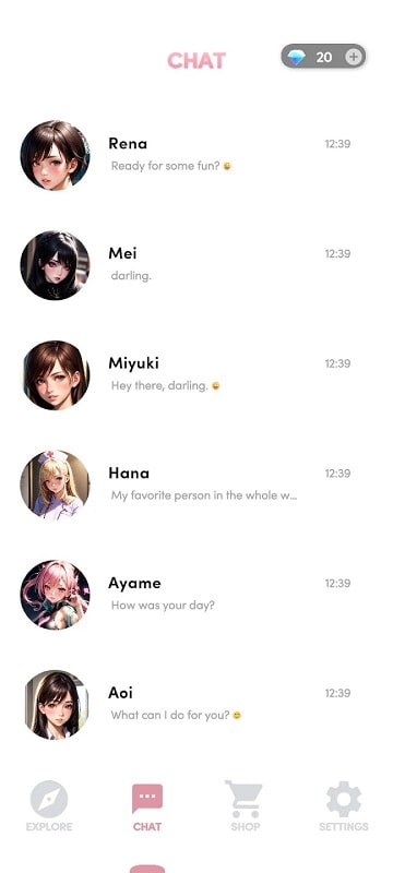 Waifu Chat APK - screenshot 1