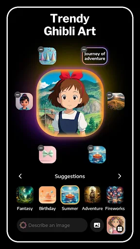 Ghibli AI Image ImagineFlow - screenshot 1