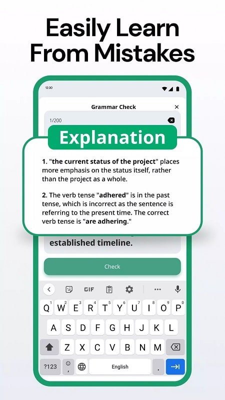 Grammar Check by AI Writing - screenshot 5