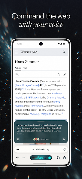 Comet: AI Browser & Assistant - screenshot 2