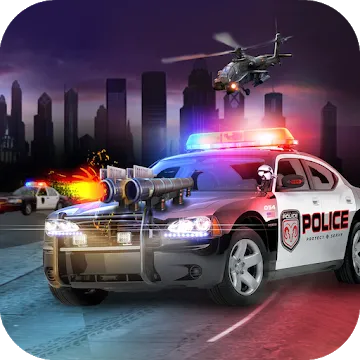 Police Chase -Death Race Speed Car Shooting Racing MOD APK icon