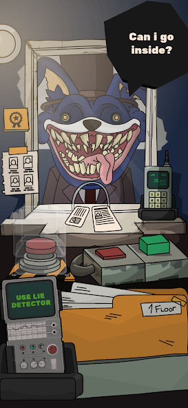 Creepy Neighbor: Lie Detector - screenshot 2