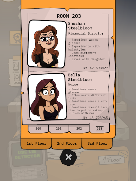 Creepy Neighbor: Lie Detector - screenshot 8