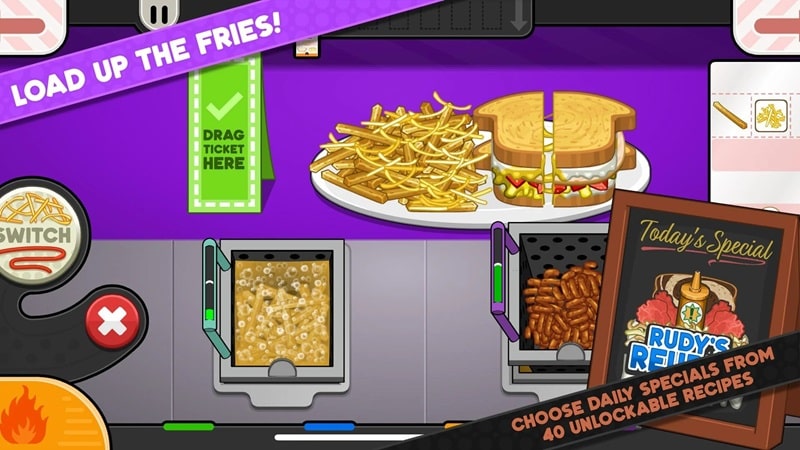 Papa’s Cheeseria To Go APK - screenshot 1