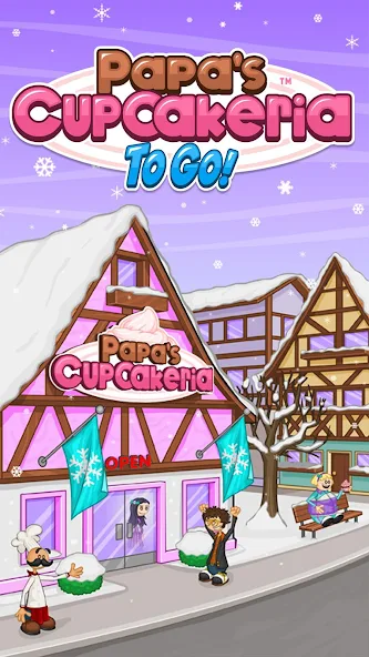 Papa's Cupcakeria To Go! - screenshot 1
