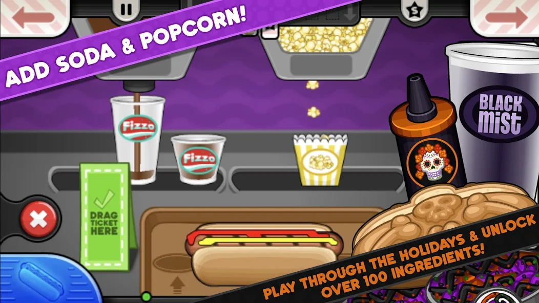 Papa's Hot Doggeria To Go! - screenshot 4