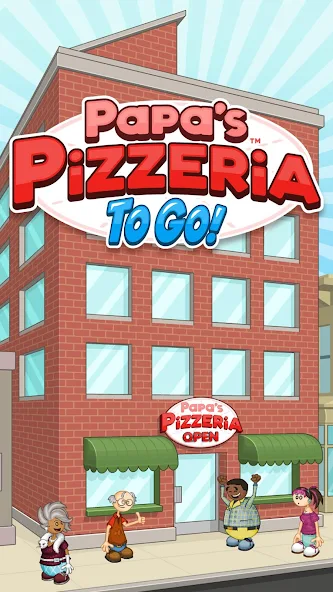 Papa's Pizzeria To Go! - screenshot 1