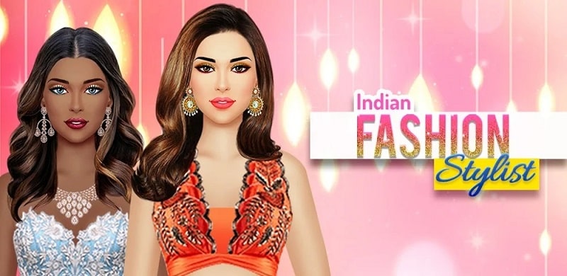 Indian Fashion Dressup Stylist APK - app icon