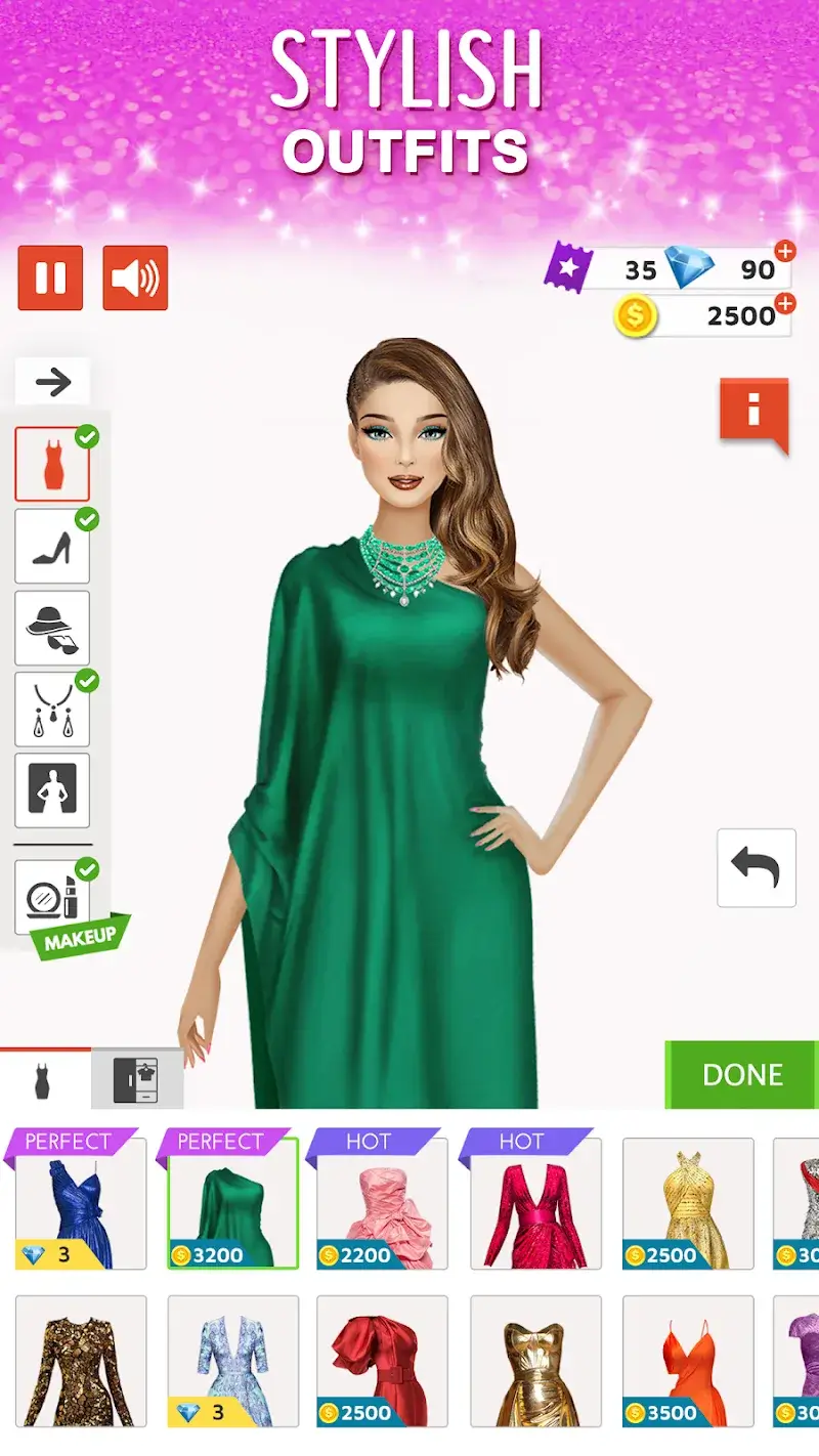 Fashion Stylist Dress Up Game - screenshot 2