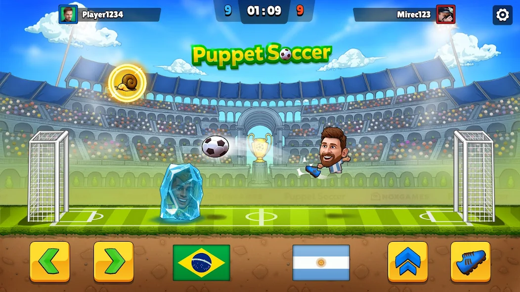 Puppet Soccer 2014 - Football - screenshot 9