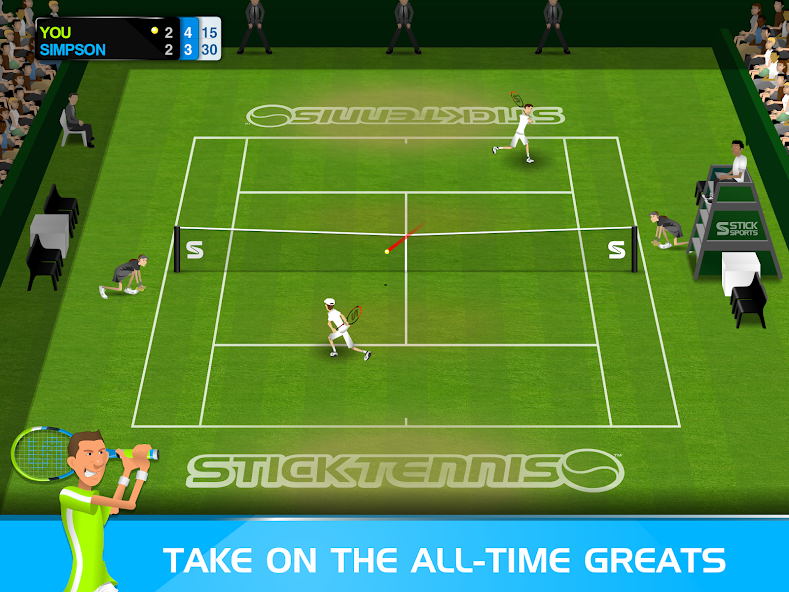 Stick Tennis - screenshot 2