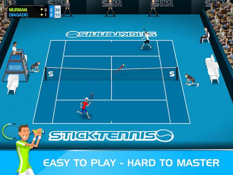 Stick Tennis - screenshot 6