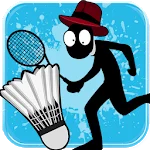 Stickman Badminton MOD APK icon