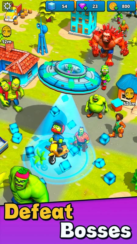 Aliens vs Zombies Invasion APK - screenshot 1
