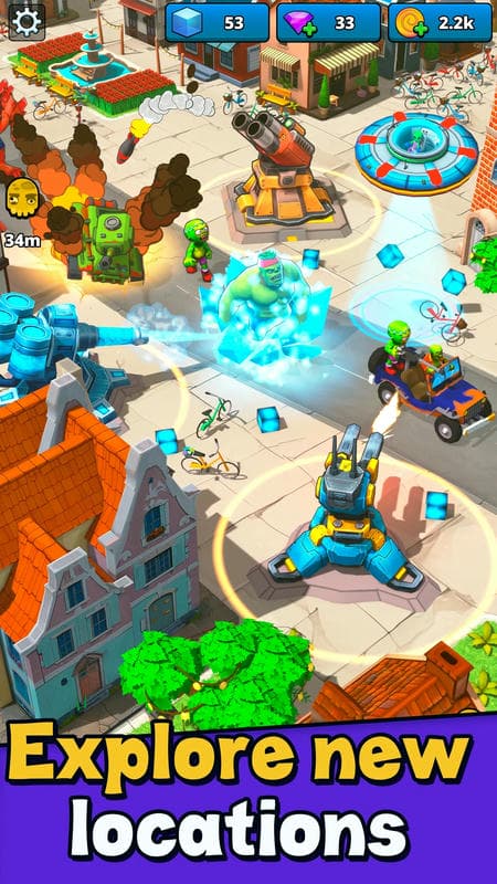 Aliens vs Zombies Invasion APK - screenshot 3