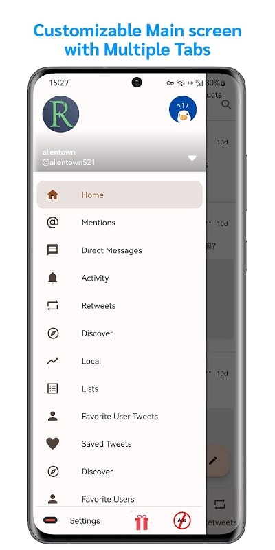 FocusTwitter APK - screenshot 3
