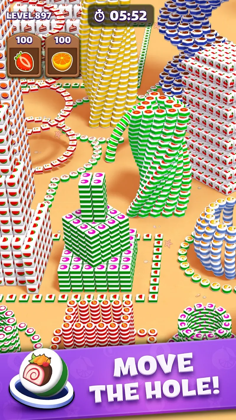 Tiles in Hole - screenshot 1