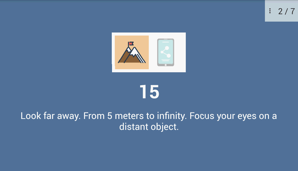 Eye exercises Pro - screenshot 4