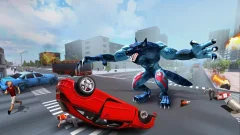 The Angry Wolf Simulator : Werewolf Games - screenshot 4