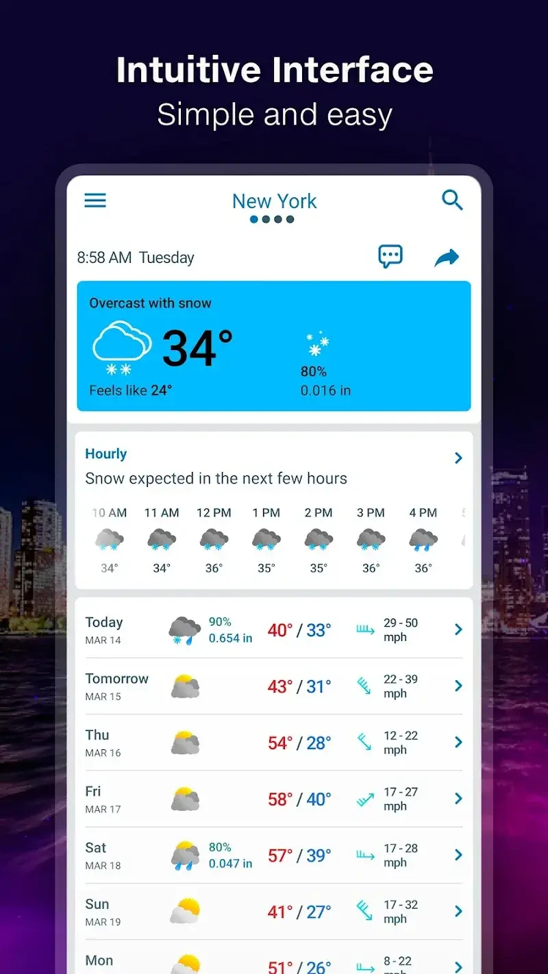 Meteored v8.10.0_pro APK (Full Version) - screenshot 1