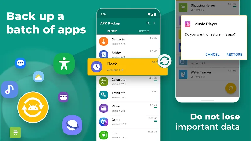 APK Backup & App Recovery - screenshot 1