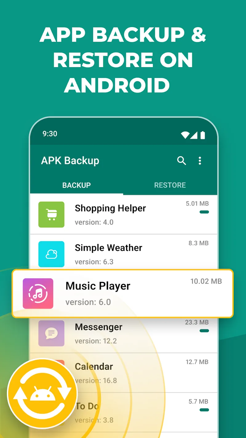 APK Backup & App Recovery - screenshot 4