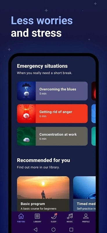 Mo Meditation & Sleep - screenshot 1