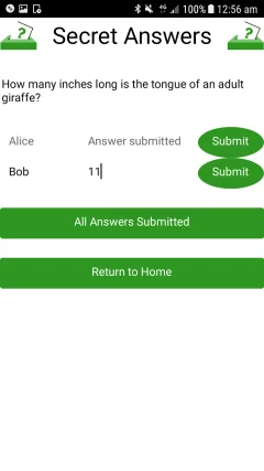 Secret Answers - screenshot 2
