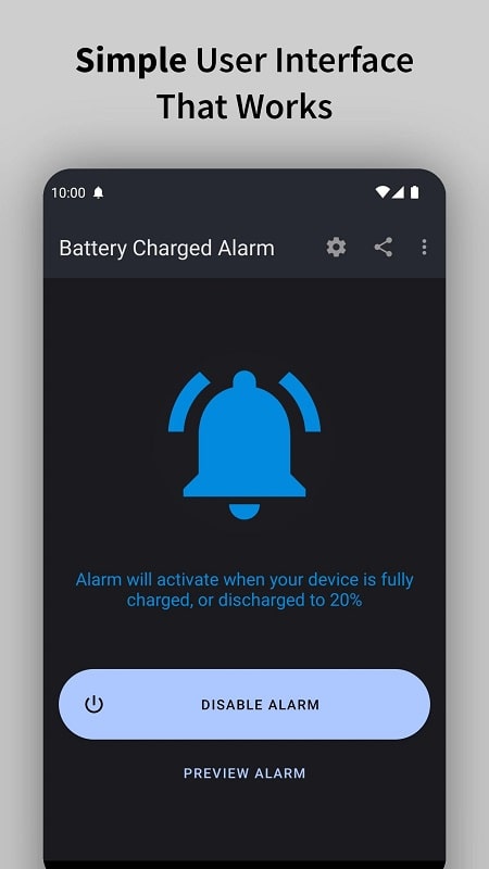 Full Battery Charge Alarm - screenshot 5