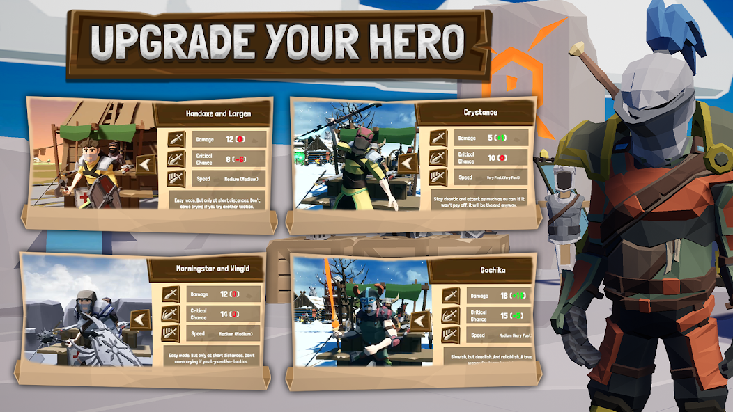 Sword of Glory Roguelite Slash - screenshot 1