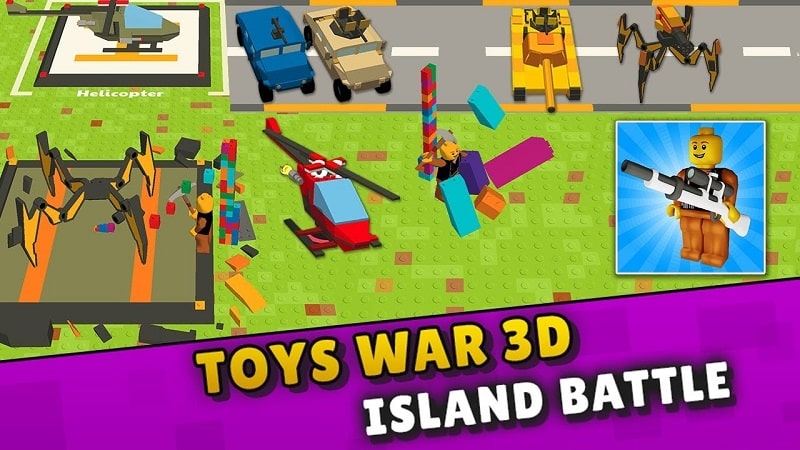 Toys War 3D APK - app icon