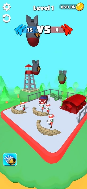 Stickman War 3D APK - screenshot 4