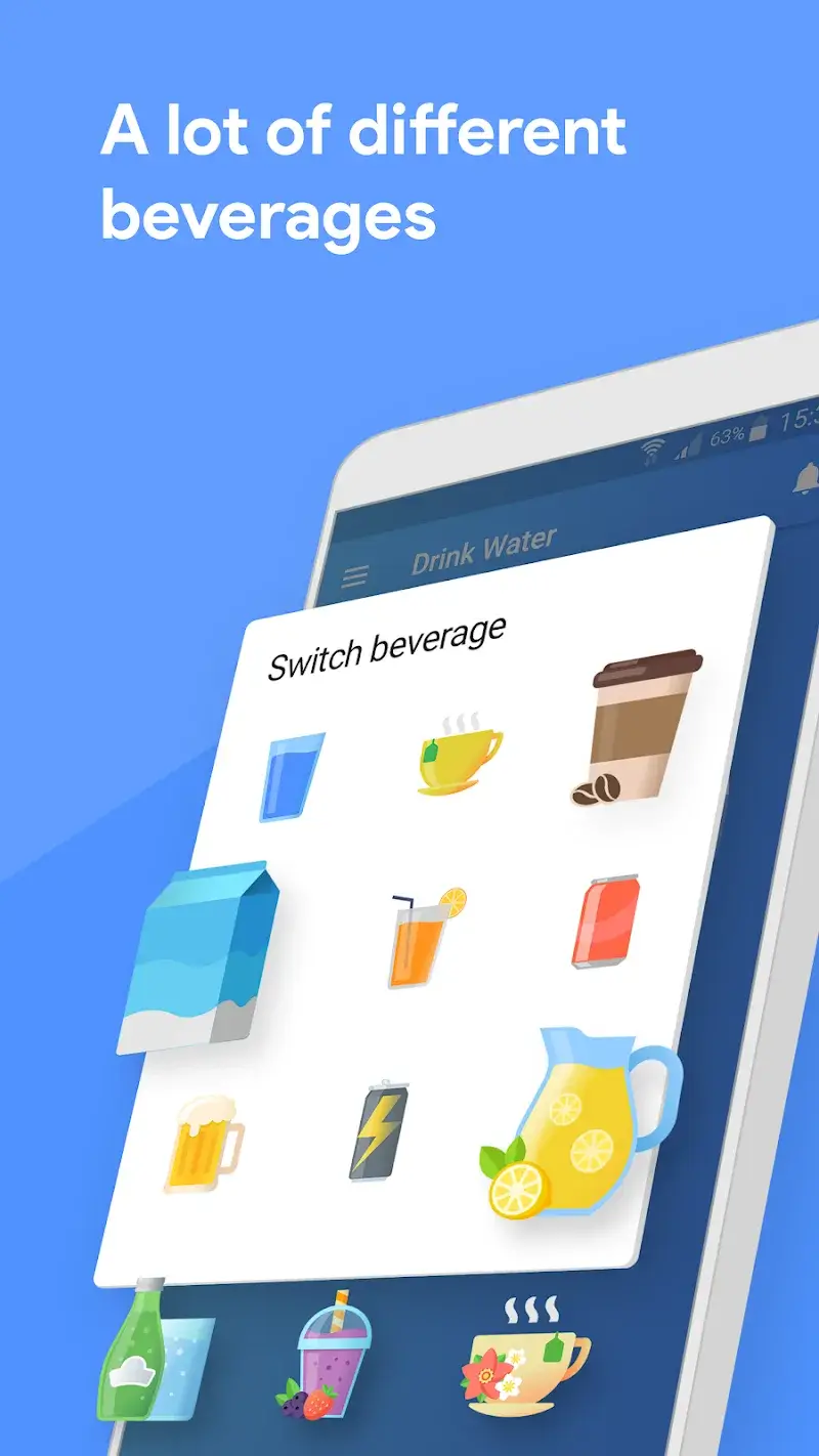 Drink Water Reminder & Tracker v25.10.2 APK + MOD (Pro Unlocked) - screenshot 4