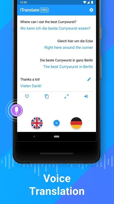 iTranslate Translator &amp; Dictionary APK - screenshot 2