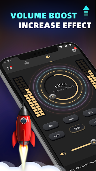 Bass Booster Equalizer PRO - screenshot 2