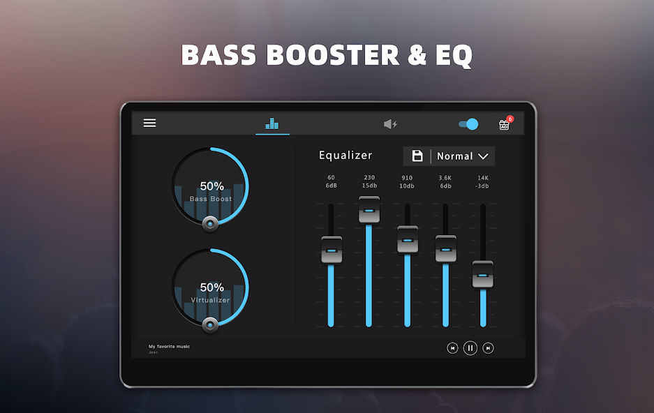 Bass Booster Equalizer PRO - screenshot 5