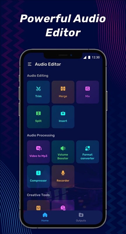Audio Editor &amp; Music Editor APK - screenshot 1
