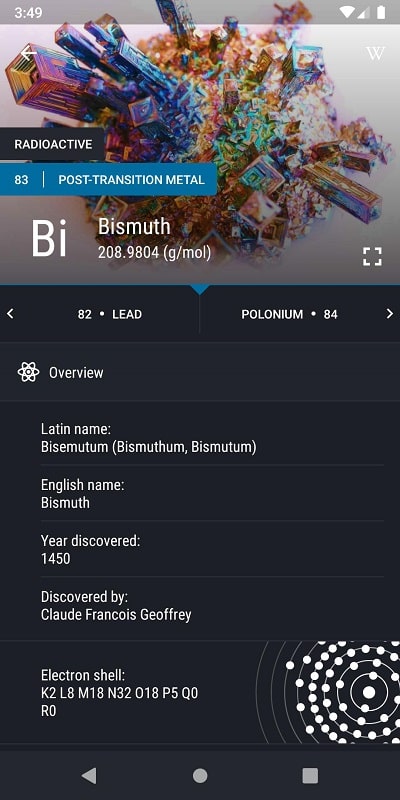 Periodic Table 2022 PRO APK - screenshot 3