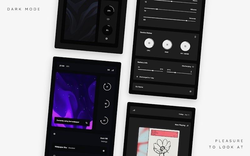 Aura KLWP APK - screenshot 1