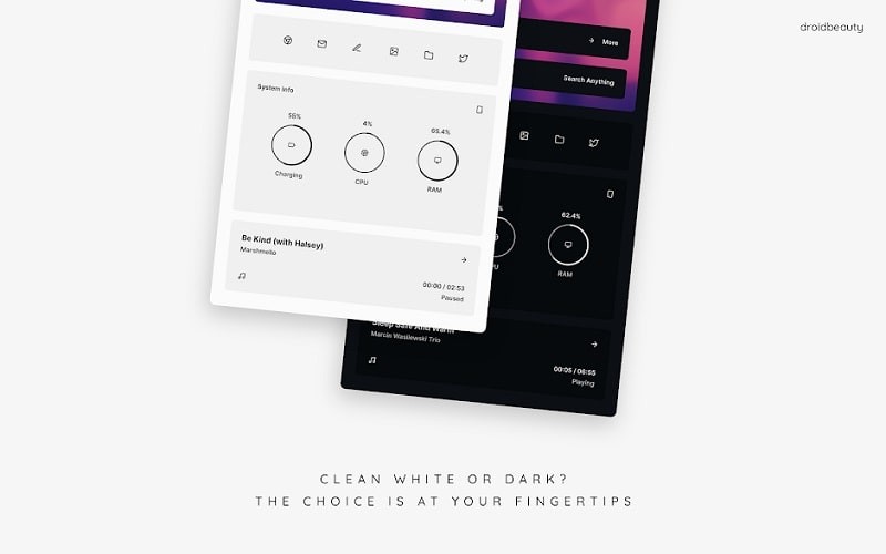 Aura KLWP APK - screenshot 3