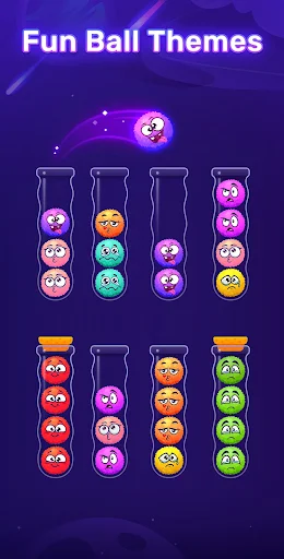 Ball Sort APK 1.0.17 (Full Game) for Android - screenshot 2
