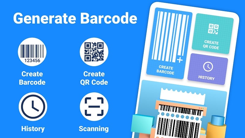 Barcode Generator &amp; Scanner APK - app icon
