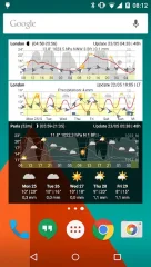Meteogram Weather Widget - Donate version - screenshot 1